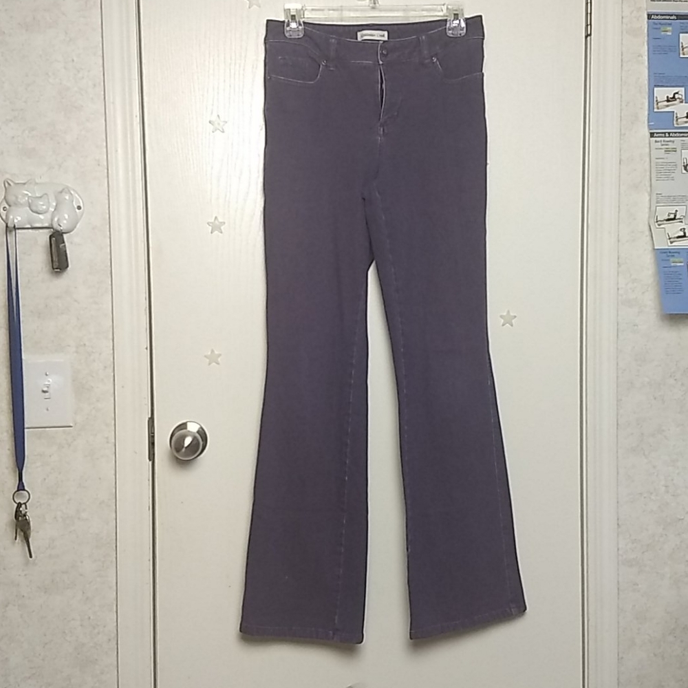 Purple Coldwater Creek jeans size 4